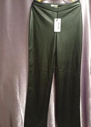 Женские брюки из экокожи, новые nl - k d, notting but stile