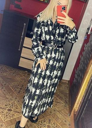 Платье рубашка 👗 2