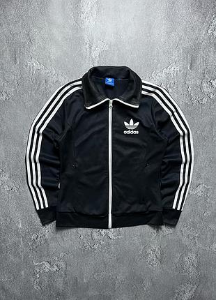Vintage винтажная олимпийка adidas адидас firebird big logo lampas на лампасах size s размер с