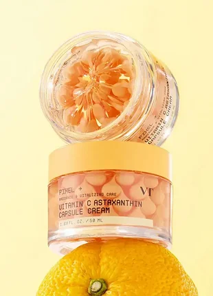 Капсульний крем vt vitamin c astaxanthin capsule cream 50ml