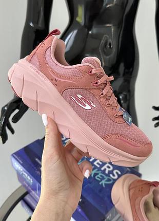 Женские спортивные кроссовки skechers d'lux walker 2.0