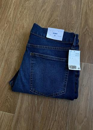 Завужені чоловічі джинси h&m розмір 31