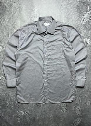 Vintage винтажная рубашка christian dior кристиан диор big logo old money олд мани size xl размер хл