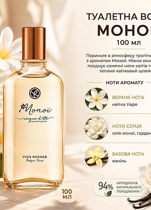 Туалетна вода моной 100 мл
