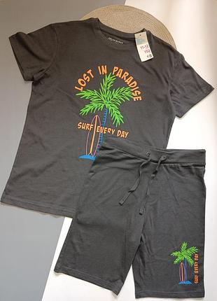 Комплект літній, костюм літній на хлопця 11-12 років (152 см).