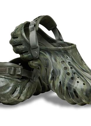Crocs echo marbled clog, 100% оригінал 6