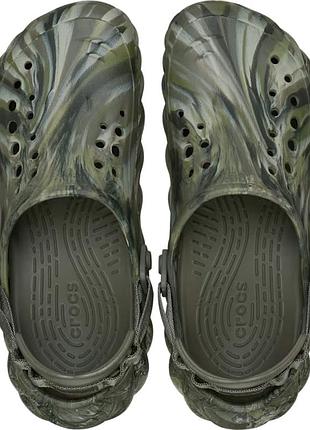 Crocs echo marbled clog, 100% оригінал 8
