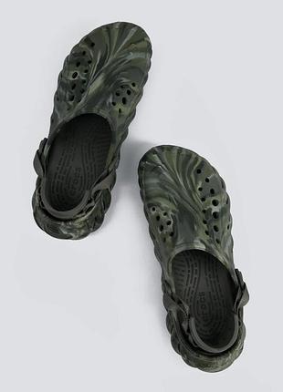 Crocs echo marbled clog, 100% оригінал 10