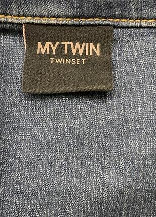 Джинсовое платье twin-set 8