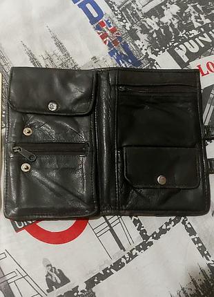 Кожаный большой кошелек срстр