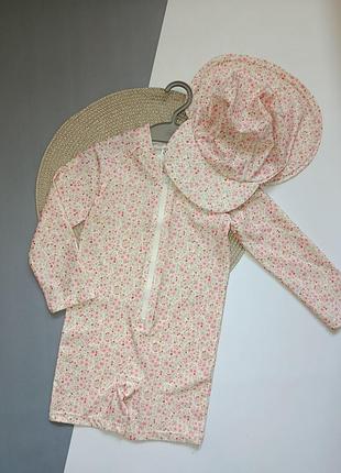 Купальник, купальний комплект на дівчинку 1,5- 2 роки (86-92 см), h&m.