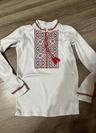 Вишиванка 128-134 котон