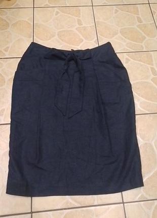 Спідниця льон р.10uk.  marks&spencer
