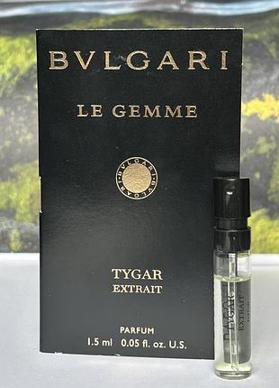 Оригінал пробник bvlgari tygar extrait