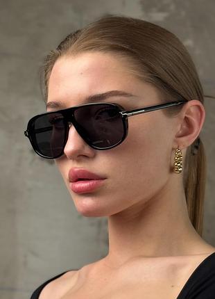 Сонцезахисні окуляри tom ford black (полімерні лінзи з захистом від uv)