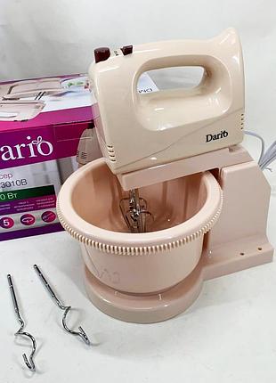 Миксер с чашей dario dm3010b