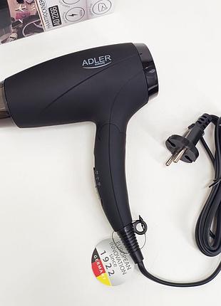 Фен для волосся складний adler ad 2266 1400вт з насадкою концентратором