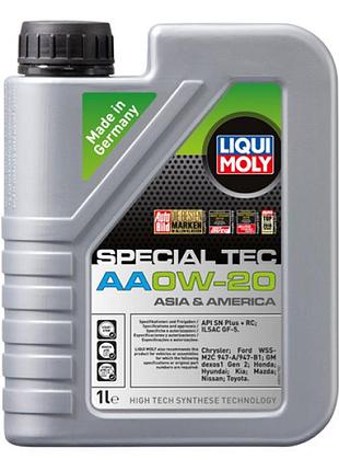 Синтетична моторна олива - special tec aa 0w-20 1л.