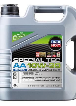 Напівсинтетична моторна олива - special tec aa benzin sae 10w-30 4л.