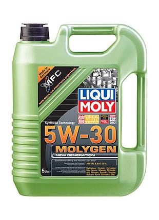 Синтетична моторна олива - molygen new generation 5w-30 5л.