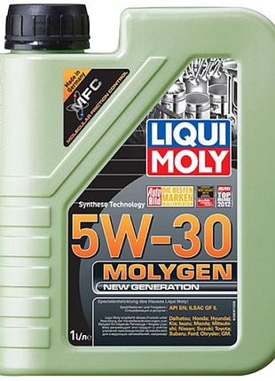 Синтетична моторна олива - molygen new generation 5w-30 1л.