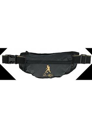 Сумка на пояс, бананка ronaldinho 10 waist bag чорна