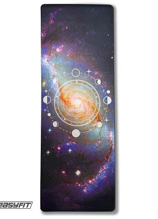 Килимок для йоги easyfit light violetmoon (замша-каучук)