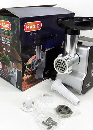 Мясорубка magio mg-268 n 2000 вт мясорубка для мяса электромясорубка для шинковки электромясорубка для дома