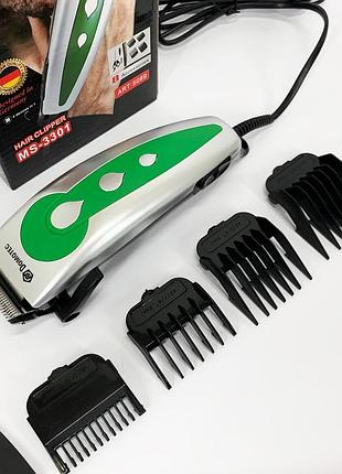Машинка для стрижки волос проводная domotec ms-3301