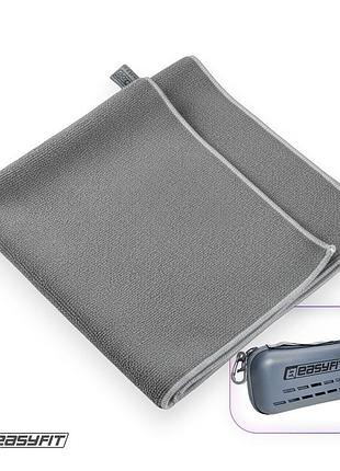 Спортивное полотенце easyfit royalwing 90х50 см из микрофибры + кейс