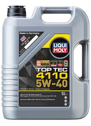 Нс-синтетическое моторное масло - top tec 4110 sae 5w-40 5л.
