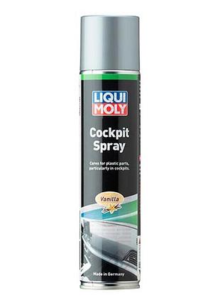 Поліроль для торпедо - cockpit spray vanilla 0.3л.