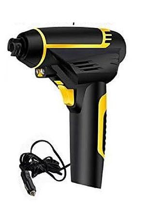 Компрессор для авто, мотоцикла 12v ведущий до 10 атмосфер, для прикуривателя