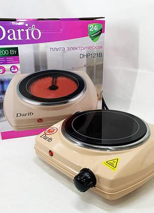 Настільна плита електрична dario dhp121b