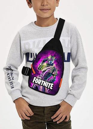 Сумка через плечо детская fortnite 29х17 см сумка слинг для мальчика (01945)