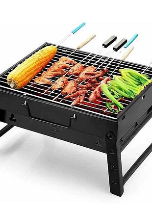 Мангал складаний 36х28х20см bbq для барбекю