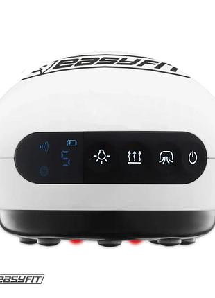 Вакуумный массажер для тела easyfit cuppro: банка с подогревом и ик-светом