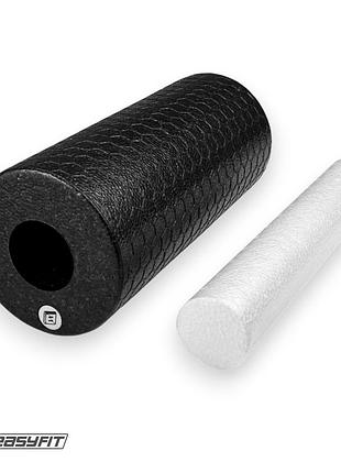 Масажний ролик easyfit lightweight 33х14 см з масажером для стоп 33х5 см