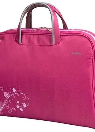 Сумка для ноутбука 15.6"-16" portcase kcb-52 рожева