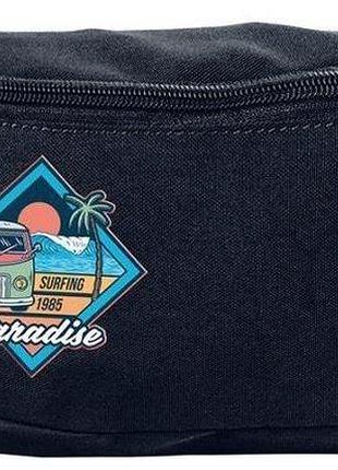 Сумка на пояс paso beuniq paradise синя