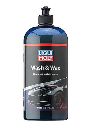Автомобільний шампунь із воском - wash & wax 1л.