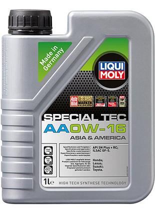 Нс-синтетическое моторное масло special tec aa 0w-16 1л.