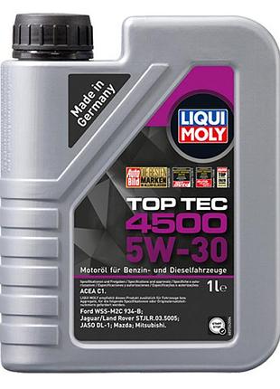 Синтетическое моторное масло - top tec 4500 5w-30 1л.