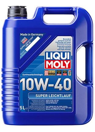 Полусинтетическое моторное масло - super leichtlauf sae 10w-40 5л.