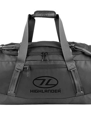 Сумка дорожня водозахисна highlander hauler duffel 90l black (db134-bk)