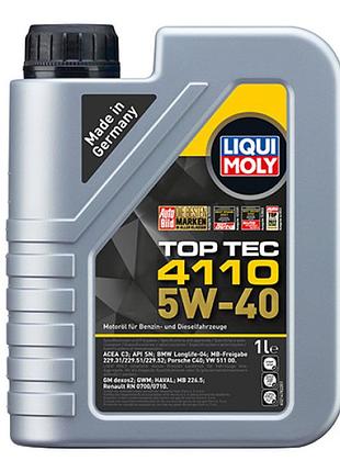 Нс-синтетическое моторное масло - top tec 4110 sae 5w-40 1л.