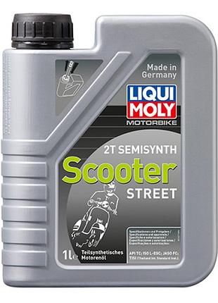 Масло для 2-тактных двигателей - motorbike 2t semisynth scooter 1л.