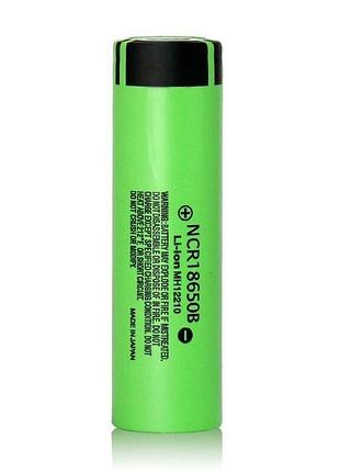 Акумуляторна батарея ncr18650b, 3.7 v 3400 mah, оригінал (1 штука)