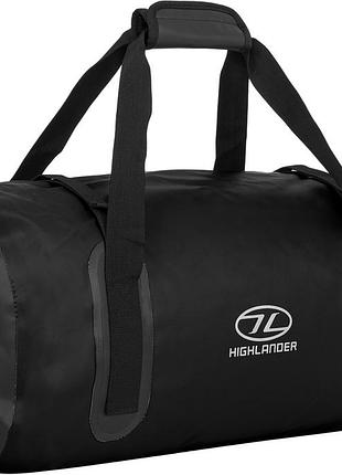Сумка дорожная водозащитная highlander mallaig 35l black (db107-bk)
