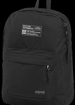 Городской рюкзак 26l jansport superbreak черный